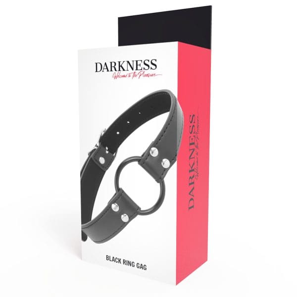 DARKNESS - GAG WITH RING DIAMETER 3.6 CM 4